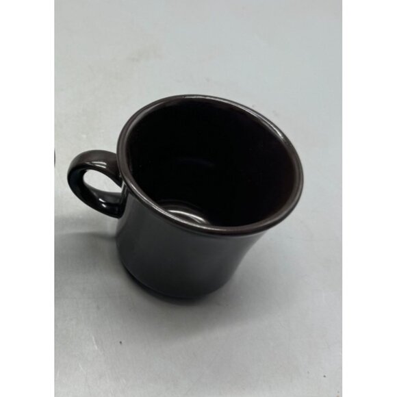 Vintage Franciscan Madeira Dark Brown Ceramic handle Coffee Mug cup 3x4" READ - Picture 2 of 5